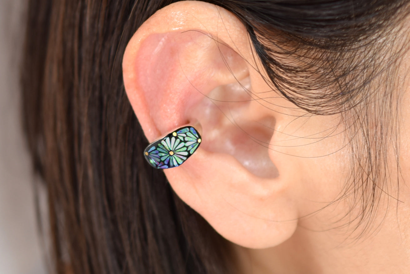 SAGARADEN NOMURA - mother-of-pearl inlay jewelry
